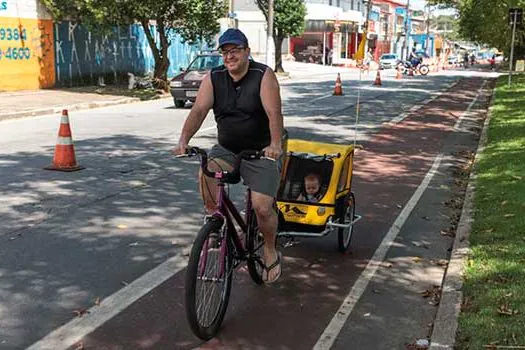 Ciclofaixa de lazer de Santo André retorna neste domingo com novo trajeto