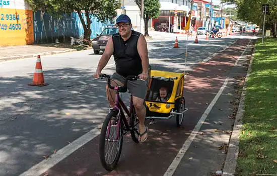 Ciclofaixa de lazer de Santo André retorna neste domingo com novo trajeto