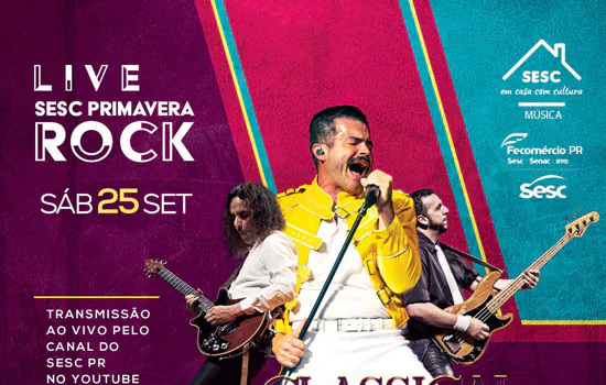 Sesc PR promove show online com Classical Queen no sábado (25)