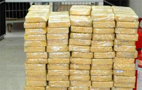 PF apreende 240 quilos de pasta de cocaína no Rio