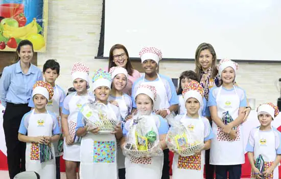 Colégio Adventista incentiva alimentação saudável com projeto Chef Kids