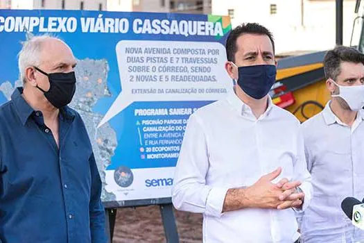 Saiu do Papel – Santo André inicia obras do Complexo Viário Cassaquera