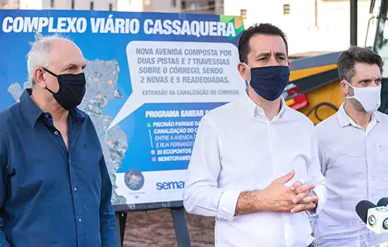 Saiu do Papel – Santo André inicia obras do Complexo Viário Cassaquera