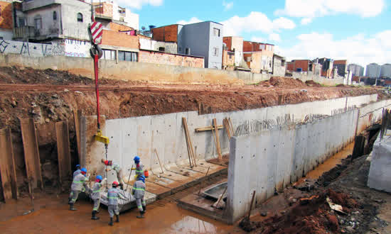 Obras do Complexo Viário Cassaquera avançam e chegam a 50% de conclusão