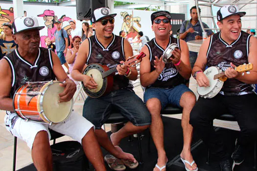 Sesc Santo André recebe comunidades do samba de Mauá e de São Bernardo