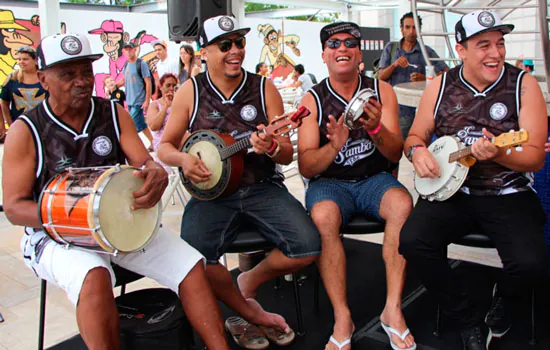 Sesc Santo André recebe comunidades do samba de Mauá e de São Bernardo