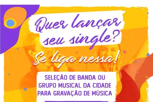 Ribeirão Pires selecionará banda para gravação e divulgação de “single”