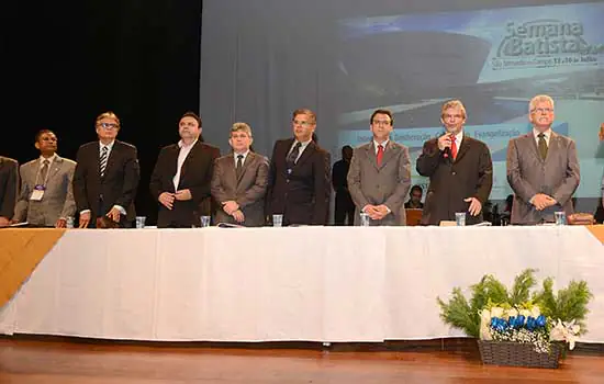 Marinho participa da abertura da Convenção Anual Batista de São Paulo