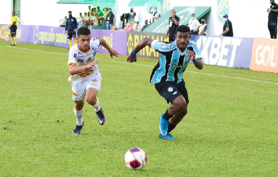 Grêmio é surpreendido pelo Novorizontino e cai na Copa São Paulo de Futebol Júnior