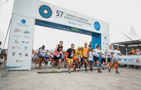 7 mil pessoas são esperadas na 58ª corrida Contra o Câncer de Mama em São Paulo