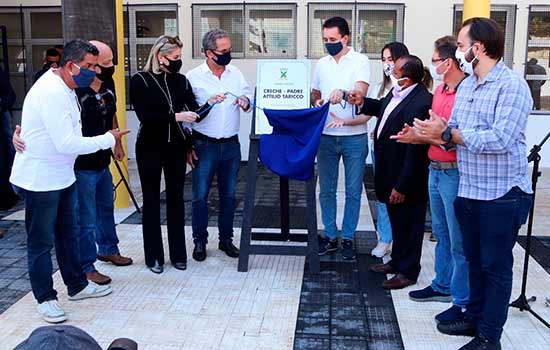 Prefeitura entrega oitava nova creche e beneficia moradores do Jardim Santo André