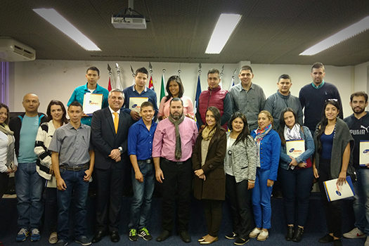 Estudantes colombianos visitam Agência GABC e Consórcio Intermunicipal