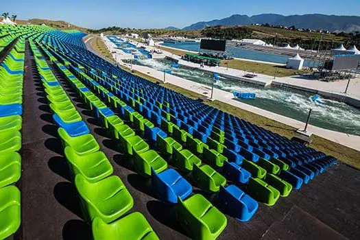 Arquibancadas Coloridas deixam Deodoro no Clima dos Jogos Rio 2016