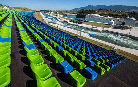 Arquibancadas Coloridas deixam Deodoro no Clima dos Jogos Rio 2016