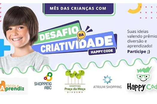 Amanhã, dia 6, termina inscrição do Desafio da Criatividade dos Shoppings do Grande ABC