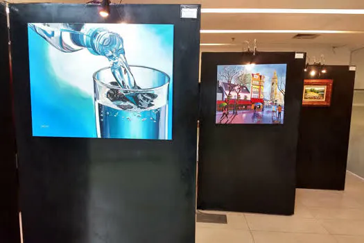 “Exposição Dinâmica de Arte” no Central Plaza Shopping