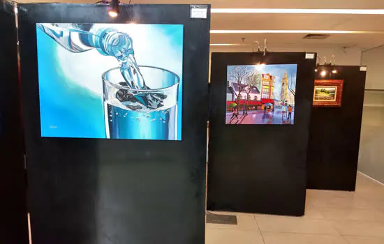 “Exposição Dinâmica de Arte” no Central Plaza Shopping