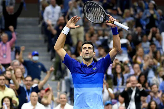 Tenista Novak Djokovic está na final do US Open