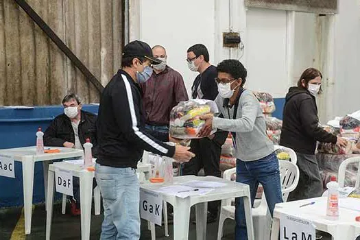 São Bernardo retoma repasses de cestas de alimentos a setores impactados pela Covid-19