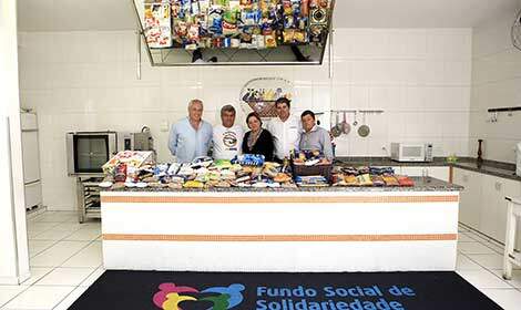 Primarca e Opala Clube ABC doam alimentos ao FSS de São Caetano