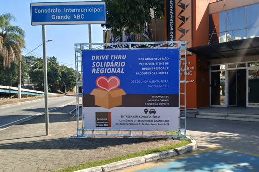 Consórcio ABC inicia Drive Thru Solidário Regional