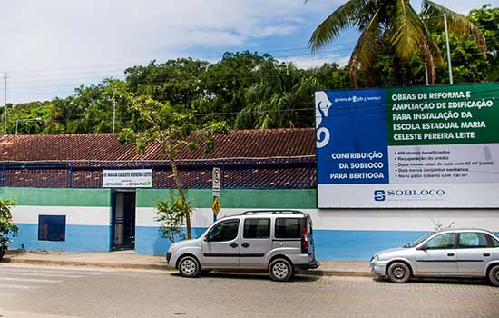 Sobloco e Prefeitura de Bertioga inauguram escola na cidade