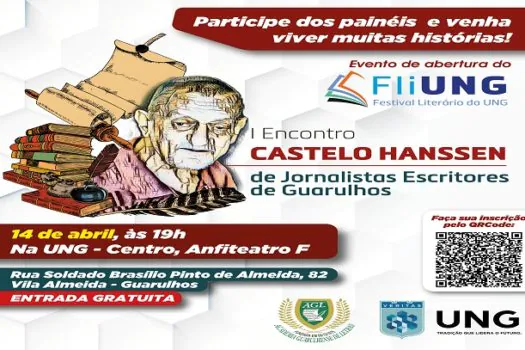 Encontro de jornalistas escritores homenageia Castelo Hanssen