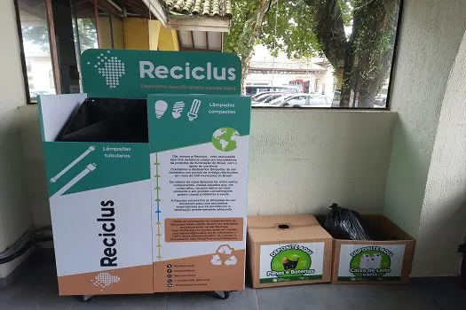 Meio Ambiente Ribeirão Pires reforça campanha para reciclagem de lâmpadas