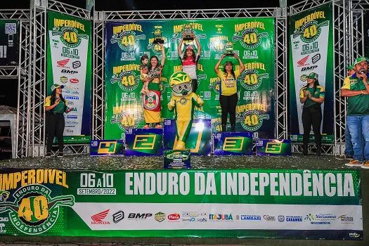 Bárbara Neves é pentacampeã do Enduro da Independência