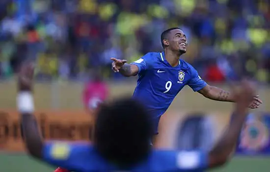 Gabriel Jesus e Messi brilham ontem nas eliminatórias