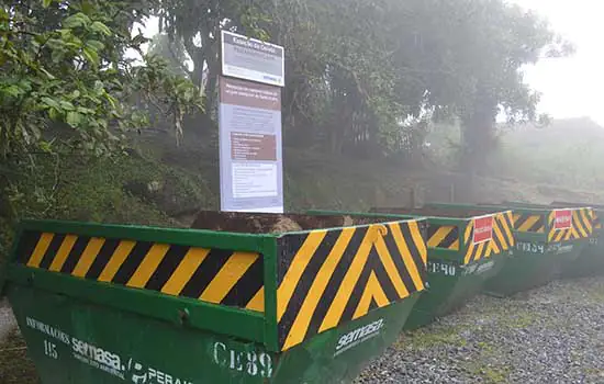 Semasa reabre Estação de Coleta Paranapiacaba