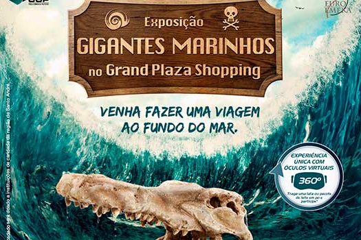 Grand Plaza Shopping apresenta a exposição “Gigantes Marinhos”