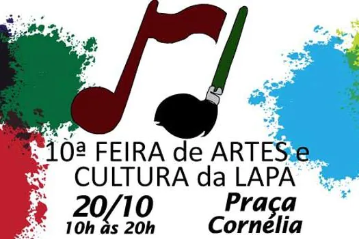 “Feira de artes da Lapa” chega em sua 10ª edição