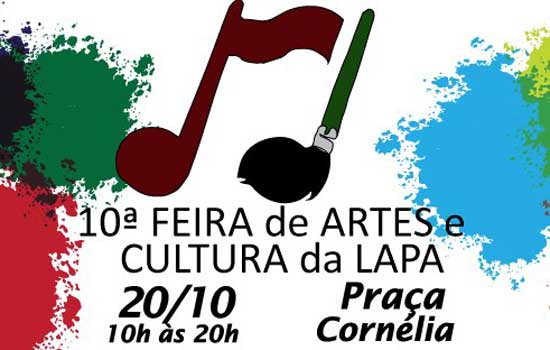 “Feira de artes da Lapa” chega em sua 10ª edição