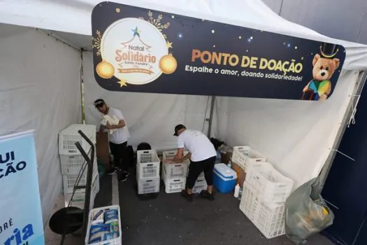 Feira do Natal Solidário 2022 arrecada 3,2 toneladas em alimentos