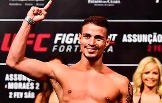 Brasileiro Felipe Cabocão é confirmado em sua segunda luta do UFC no ano