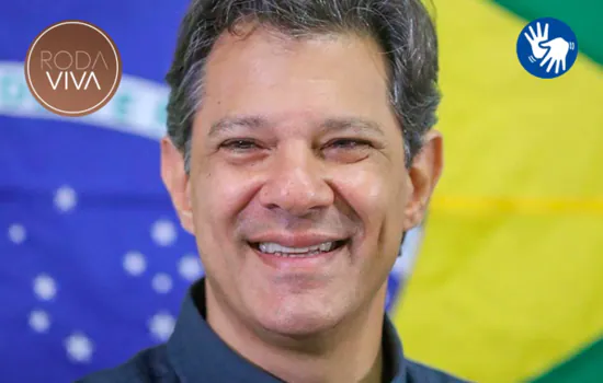 Fernando Haddad é o convidado do Roda Viva na segunda-feira (6/7)