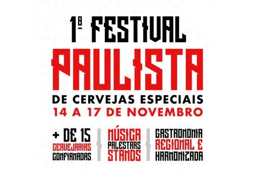 Santo André estará presente no 1º Festival Paulista de Cervejas Especiais