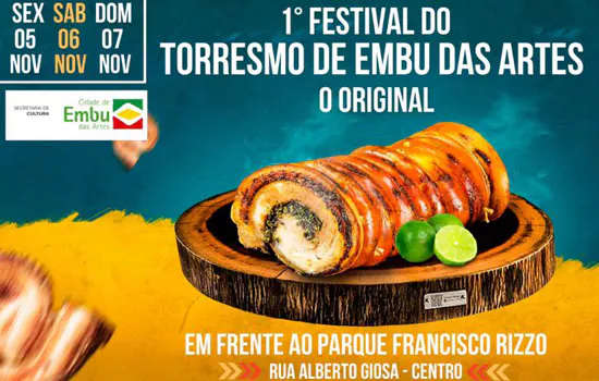 Embu das Artes recebe a primeira edição do Festival do Torresmo