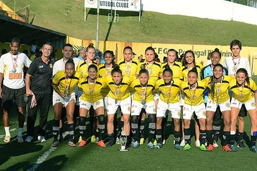 São Bernardo é vice-campeã no futebol feminino dos Jogos Regionais