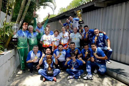 Malha de São Bernardo conquista o bronze nos Jogos Abertos