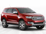 Ford apresenta o Everest Concept, utilitário esportivo de sete lugares