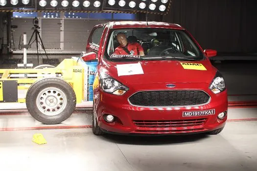 Ford Ka leva nota zero em crash-test do Latin NCAP