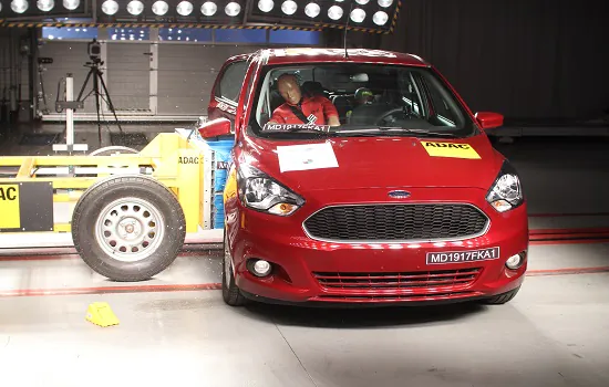 Ford Ka leva nota zero em crash-test do Latin NCAP