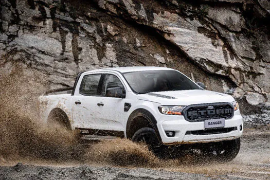 Ford Ranger cresce em participação nas picapes em abril