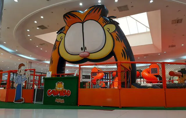 ‘Parque do Garfield’ é novidade em Praia Grande