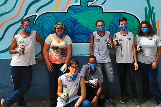 Projeto sociocultural de grafite já atendeu 510 jovens da rede pública de ensino