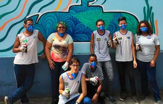 Projeto sociocultural de grafite já atendeu 510 jovens da rede pública de ensino