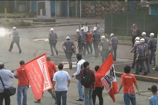 Greve na Usiminas de Cubatão