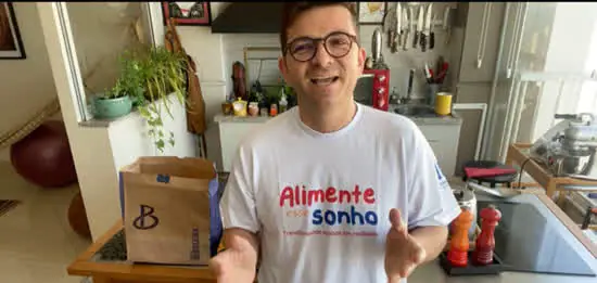 Chef Guga Rocha apoia campanha em prol da APAE Santo André